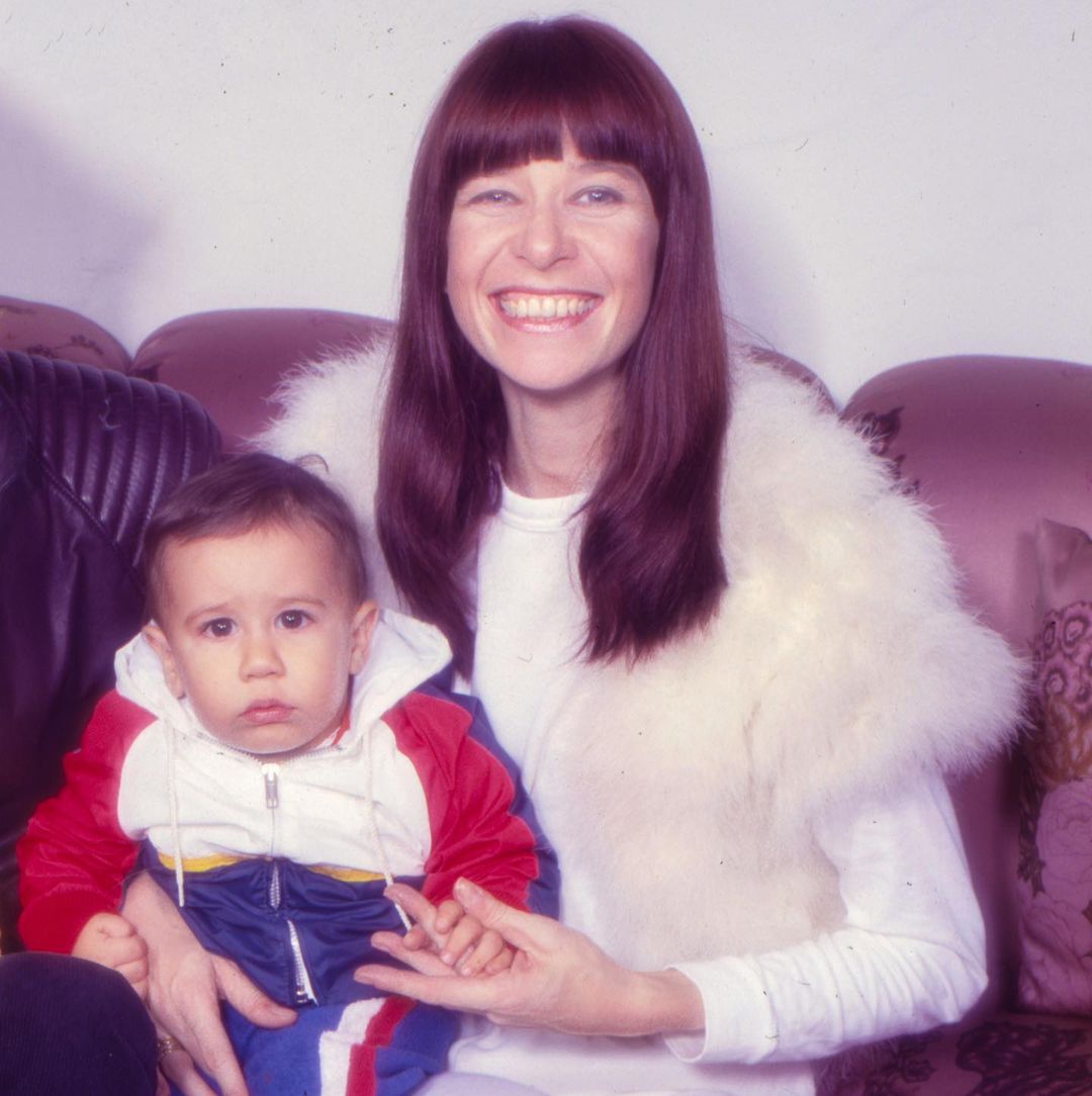 Rita Lee com seu filho João