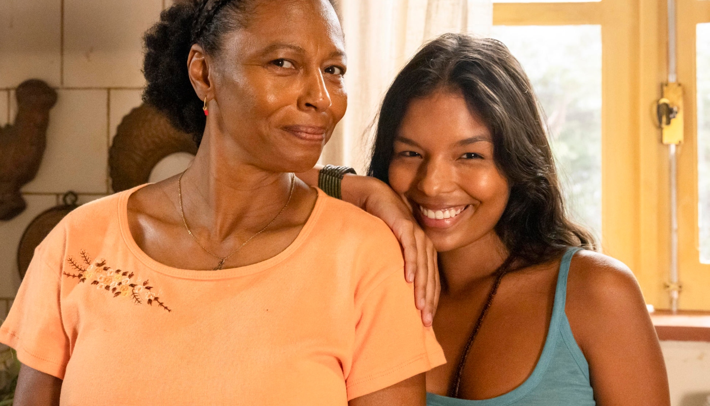Inácia e Ritinha (Edvana Carvalho e Mell Muzzillo) em