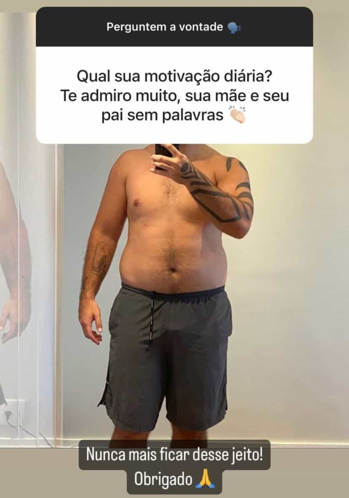 Ronald via Stories do Instagram