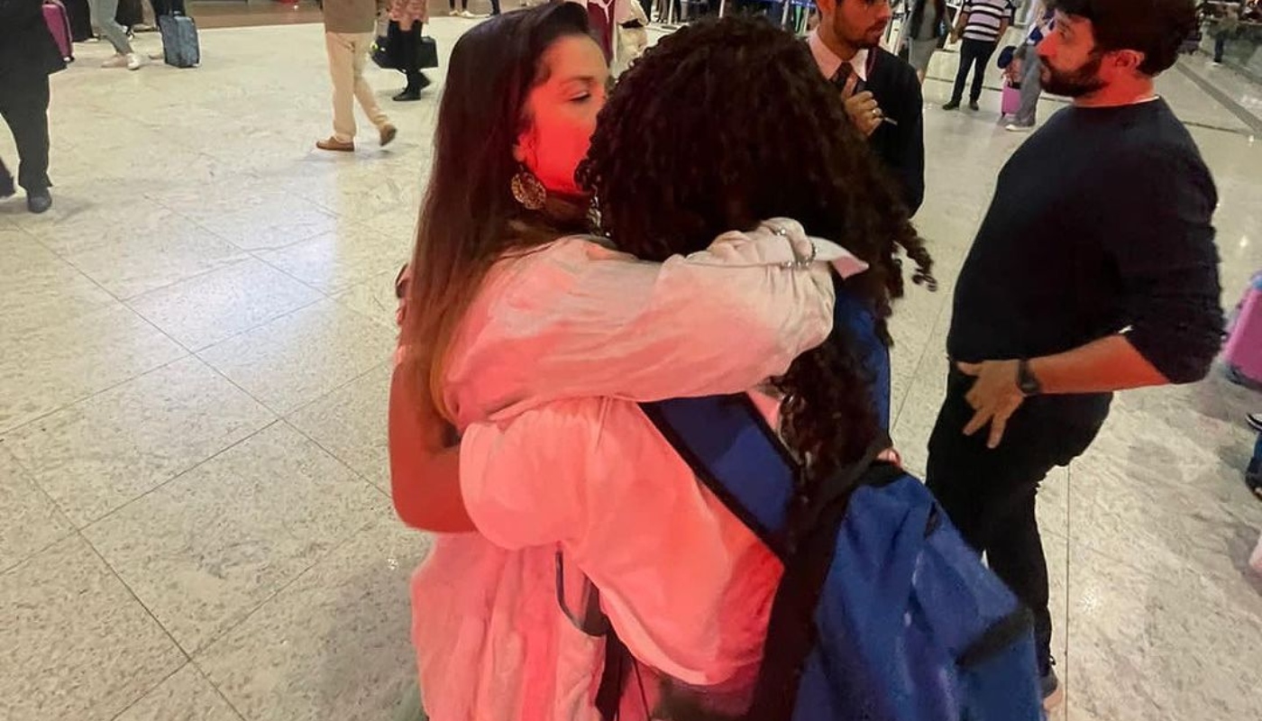 Samara Felippo em despedida da filha Alicia