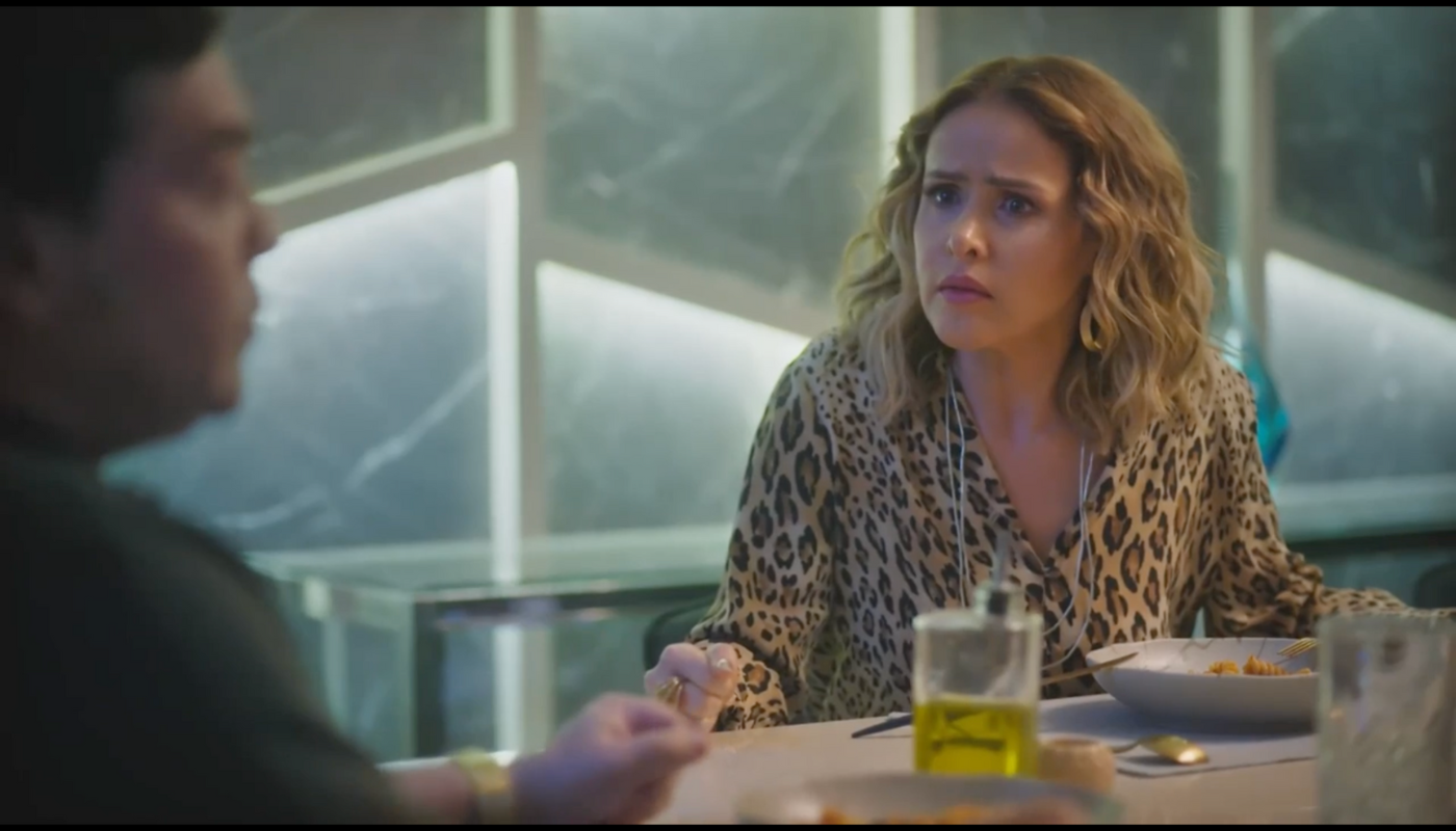 Tadeu (Claudio Gabriel) e Gladys (Leona Cavalli) em