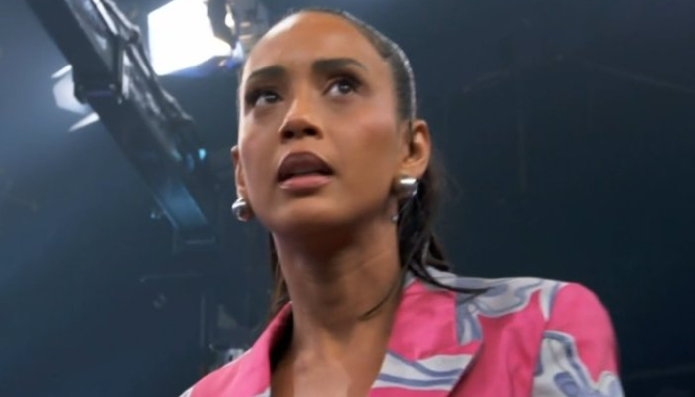 Taís Araujo assustada no