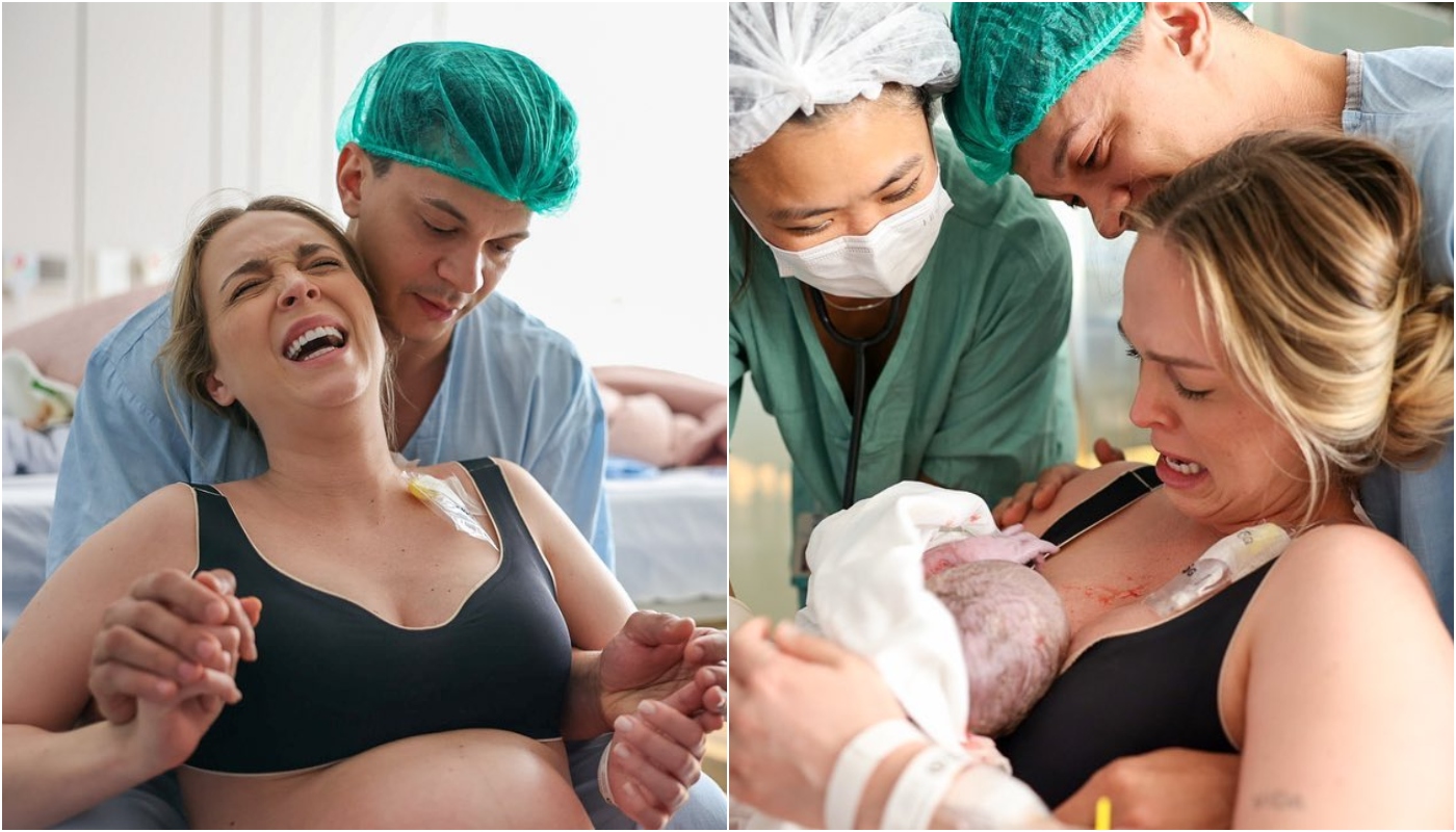 Tata Estanieck e Cocielo anunciam chegada de Caio