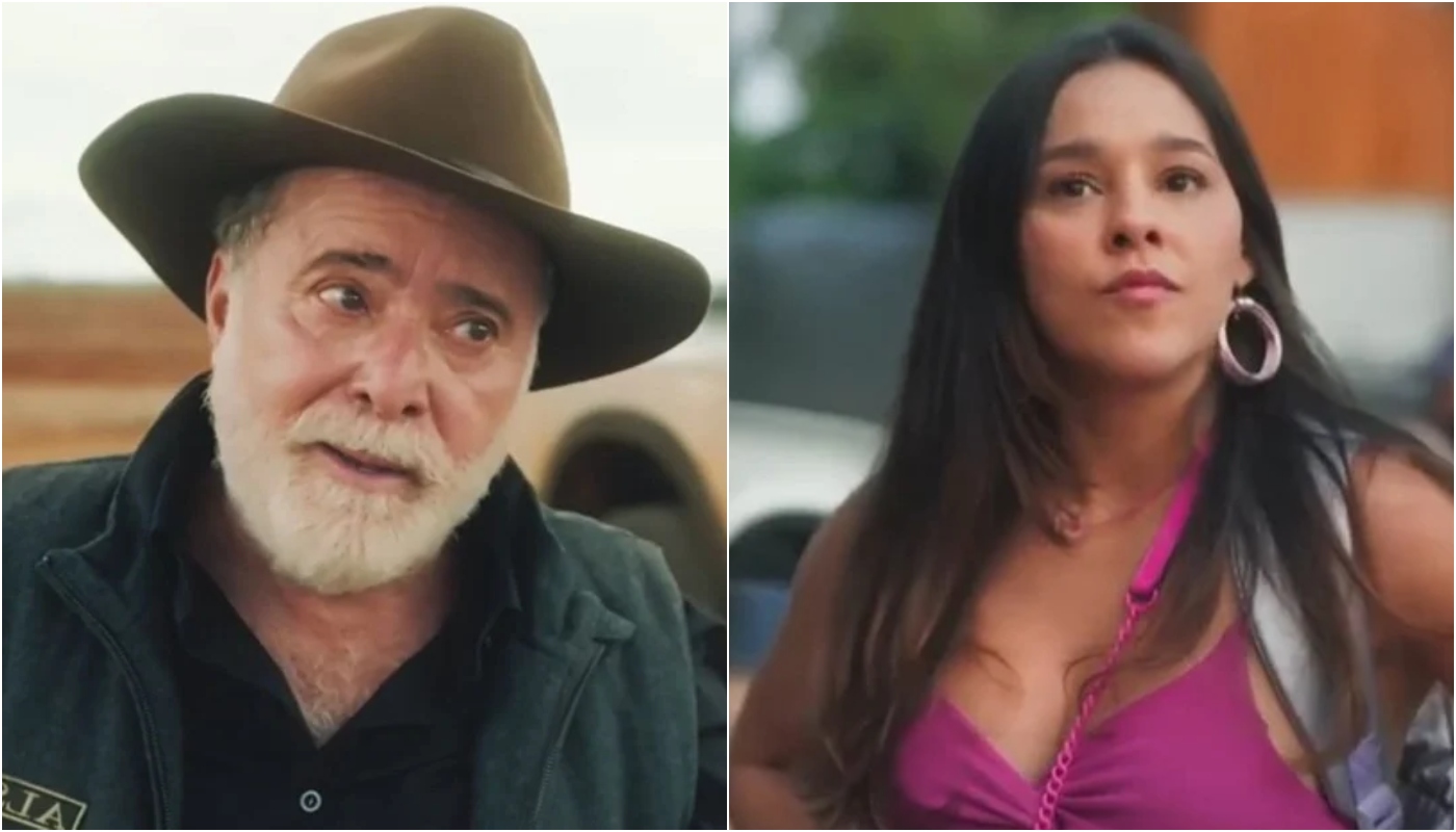 Antônio La Selva (Tony Ramos) e Berenice (Thati Lopes) em