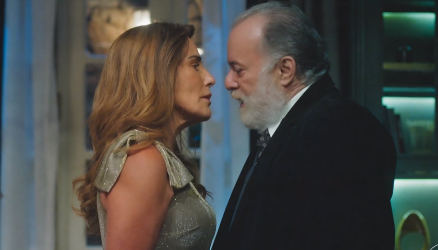 Irene (Gloria Pires) e Antônio (Tony Ramos) em