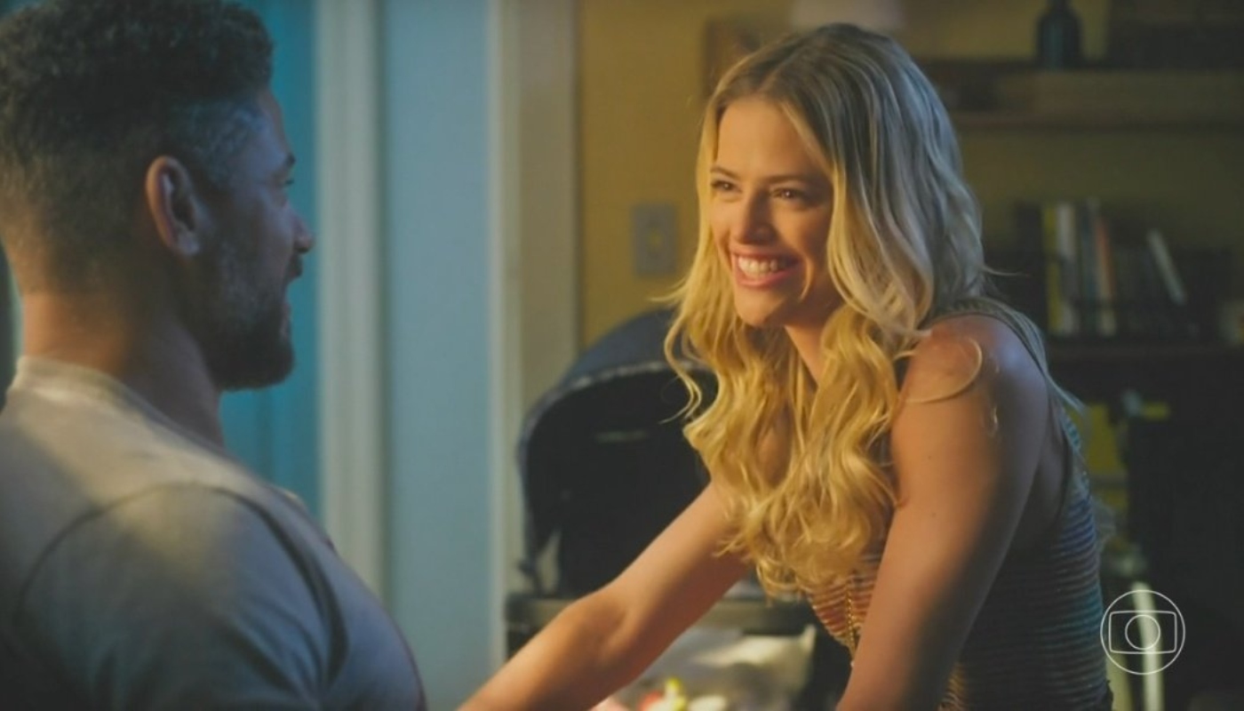 Graça (Agatha Moreira) e Jonatas (Paulo Lessa) em