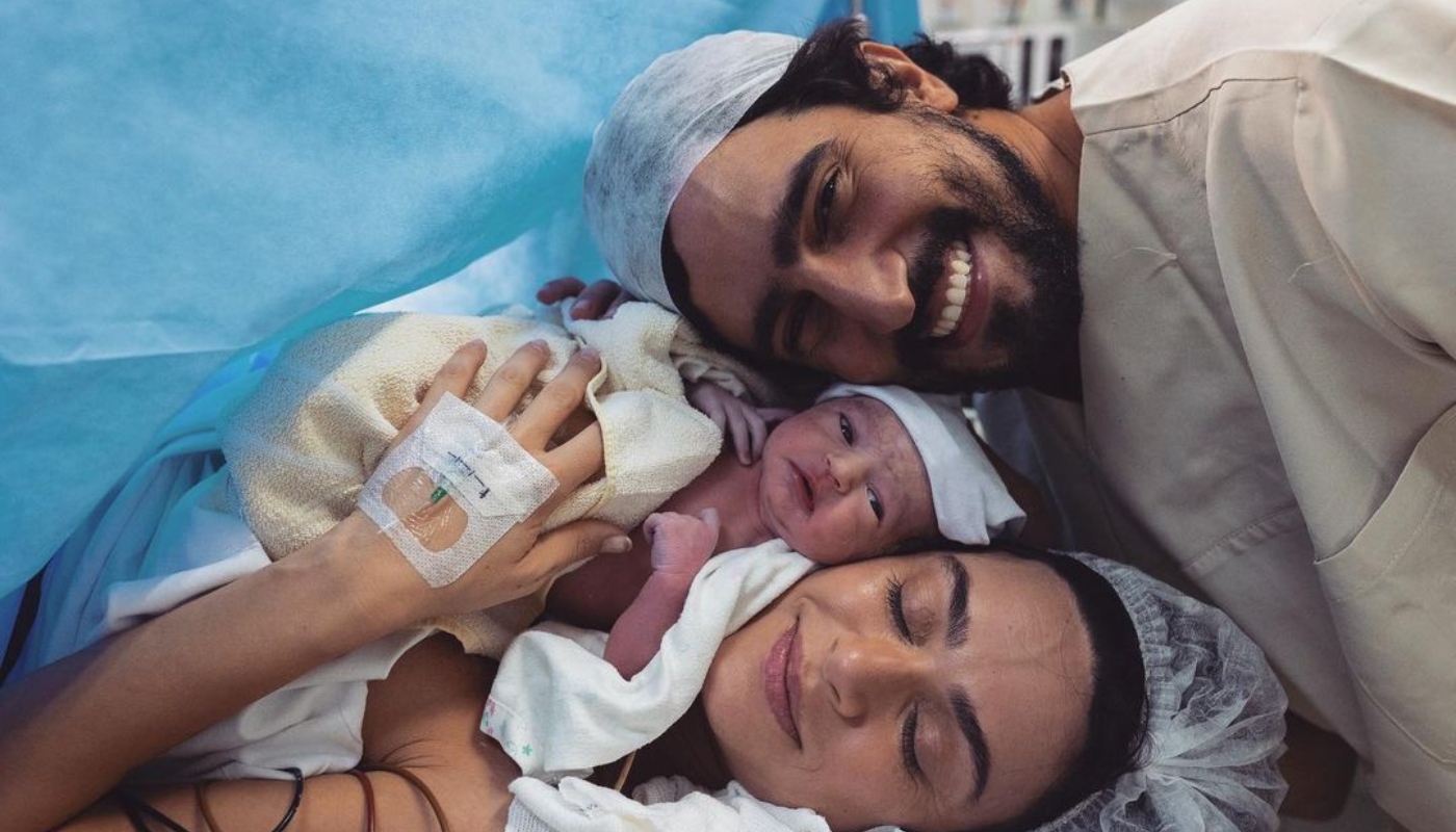 Thaila Ayala, Renato Góes e a filha Tereza
