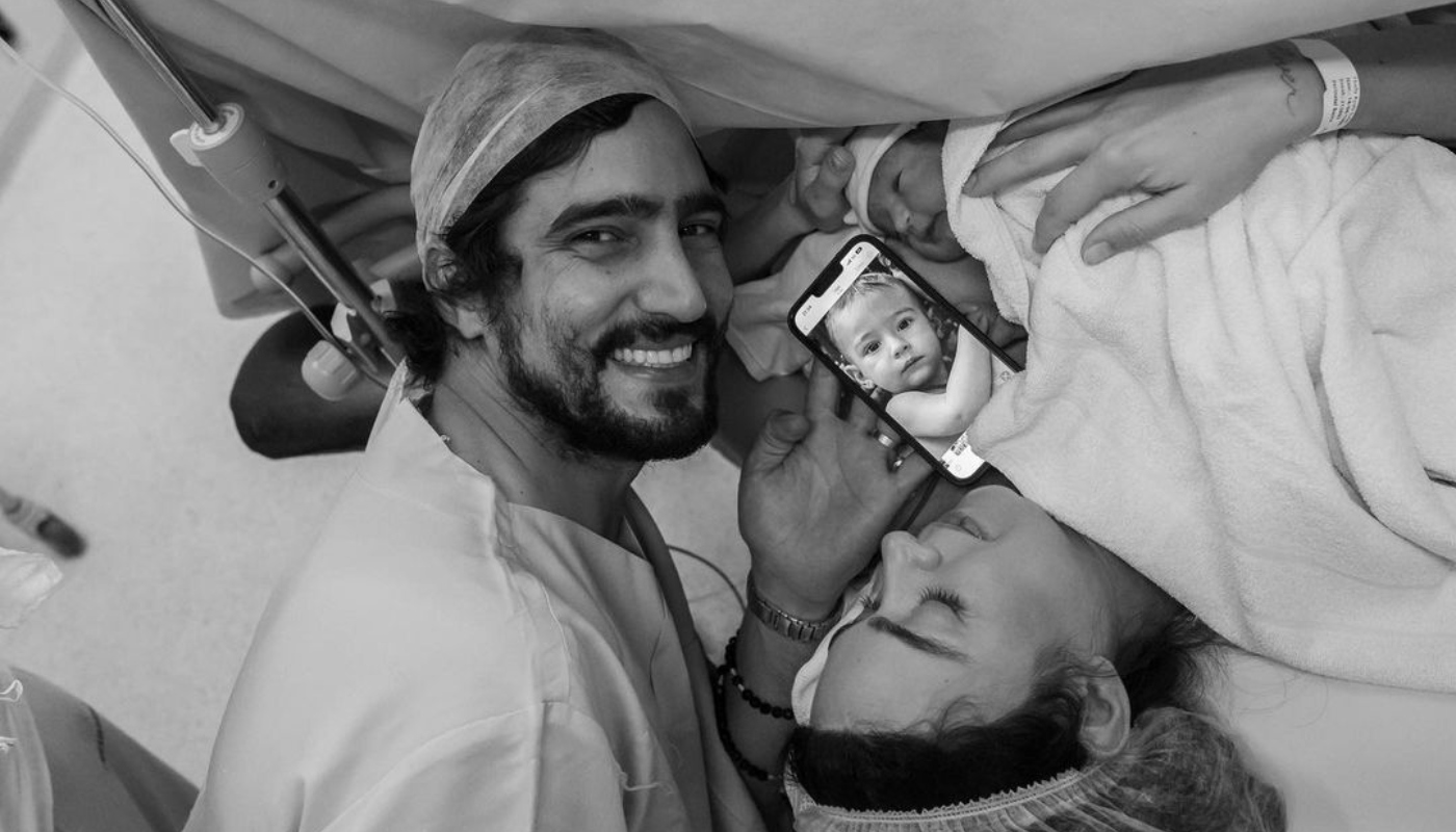 Thaila Ayala, Renato Góes e a filha Tereza