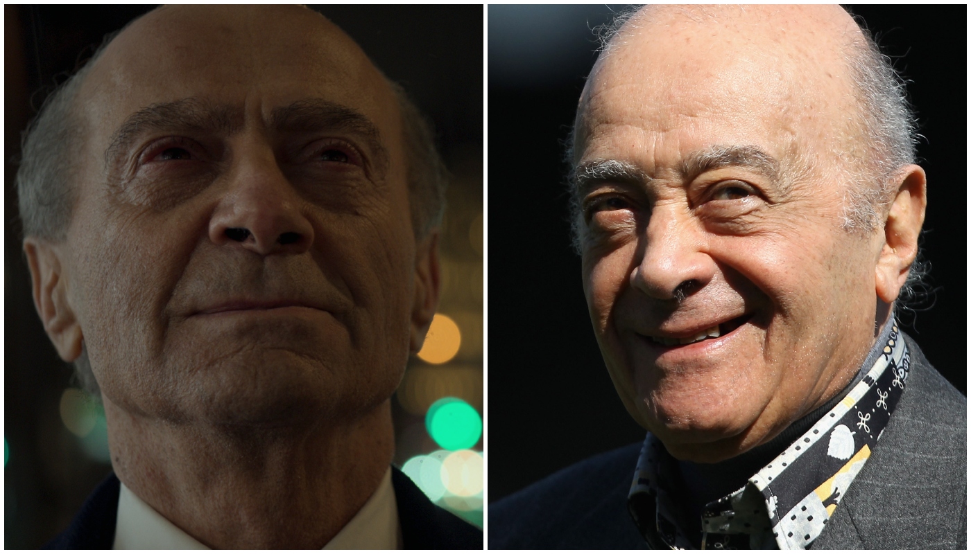 Ator Salim Daw é o intérprete de Mohamed Al-Fayed na sexta temporada de