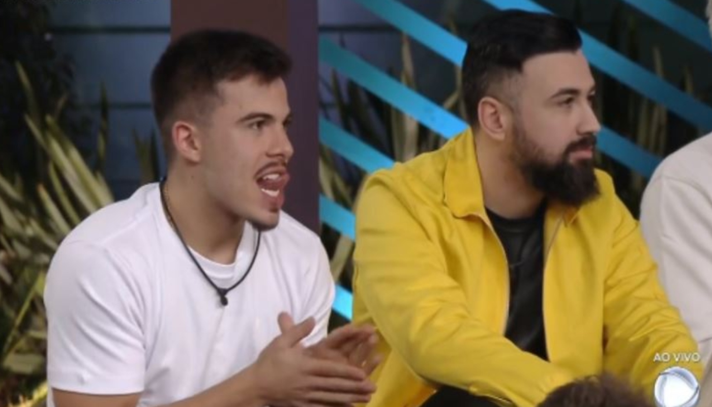 Thomaz e Bruno na pré-estreia de