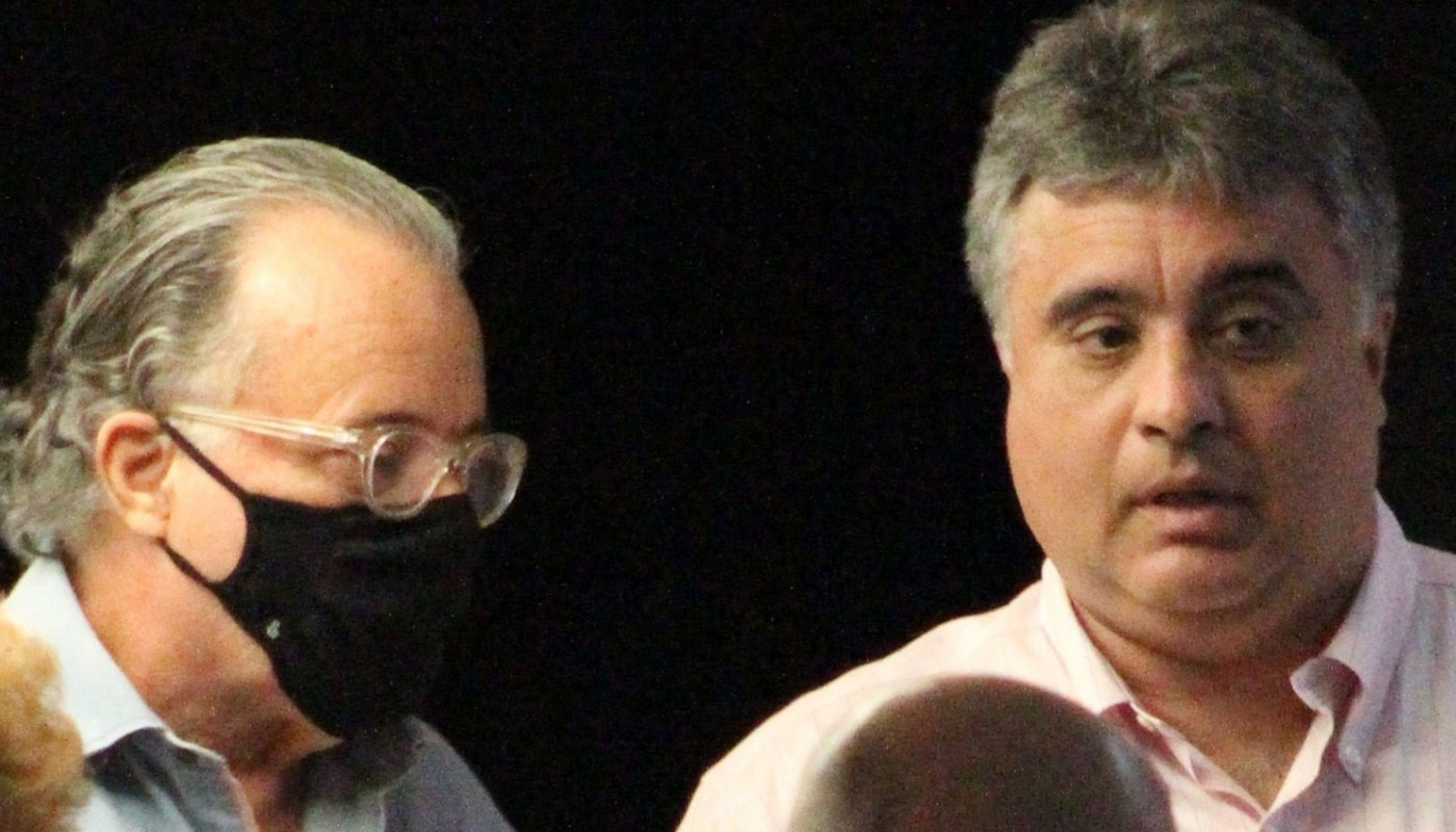 Tony Ramos e o filho mais velho, Rodrigo Barbosa