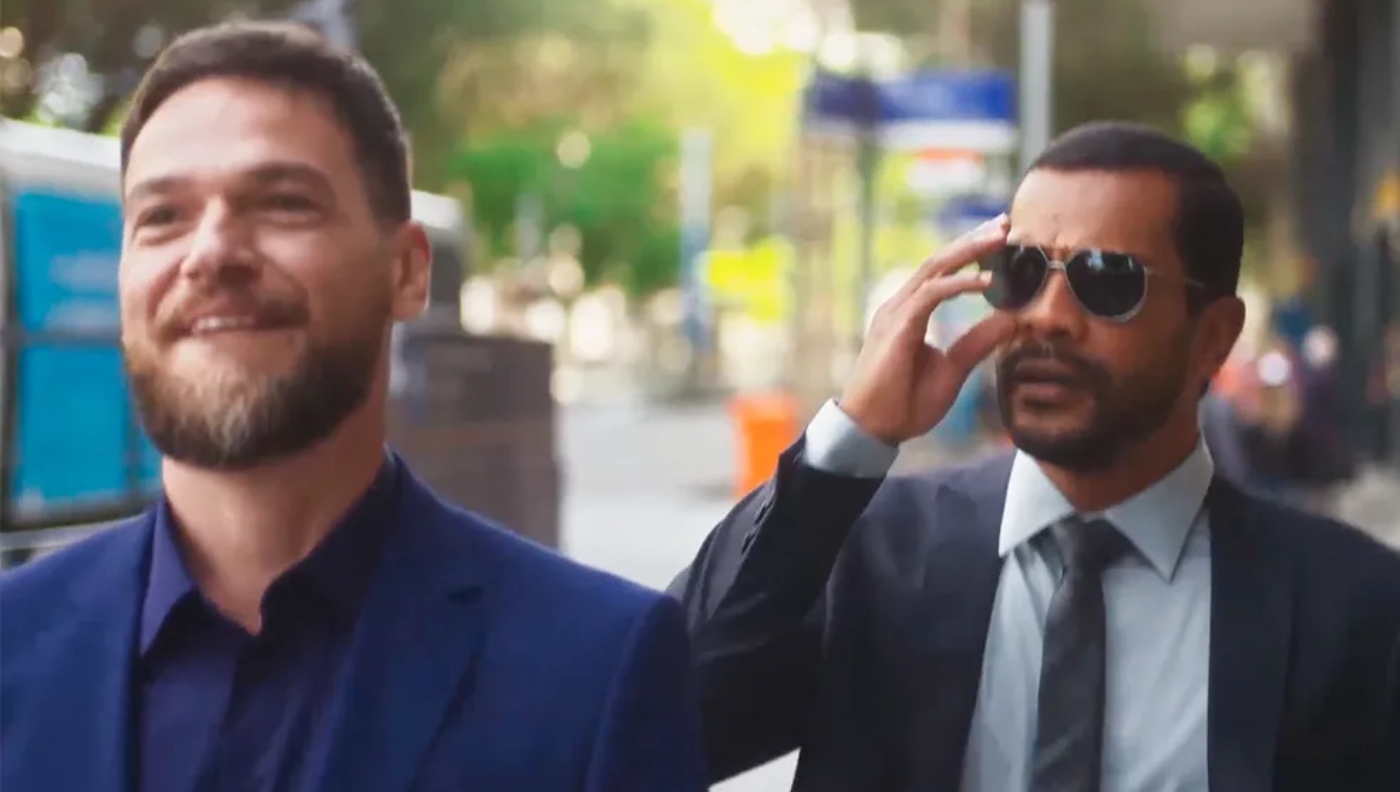 Ben (Samuel de Assis) e Theo (Emilio Dantas) em