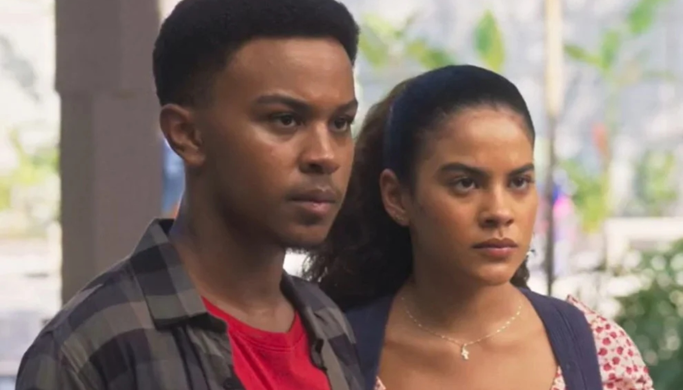 Yuri (Jean Paulo Campos) e Jenifer (Bella Campos) em