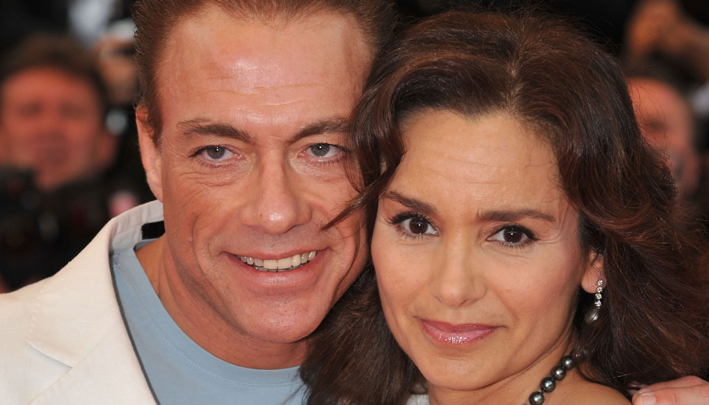 Jean Claude Van Damme e Gladys Portugues