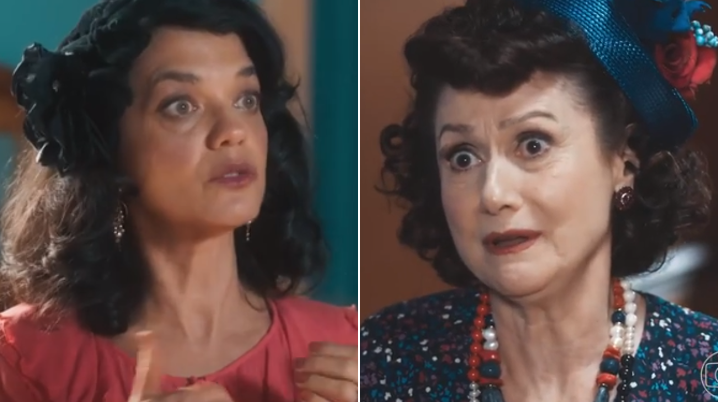 Verônica (Ana Cecília Costa) e Cândida (Zezé Polessa)