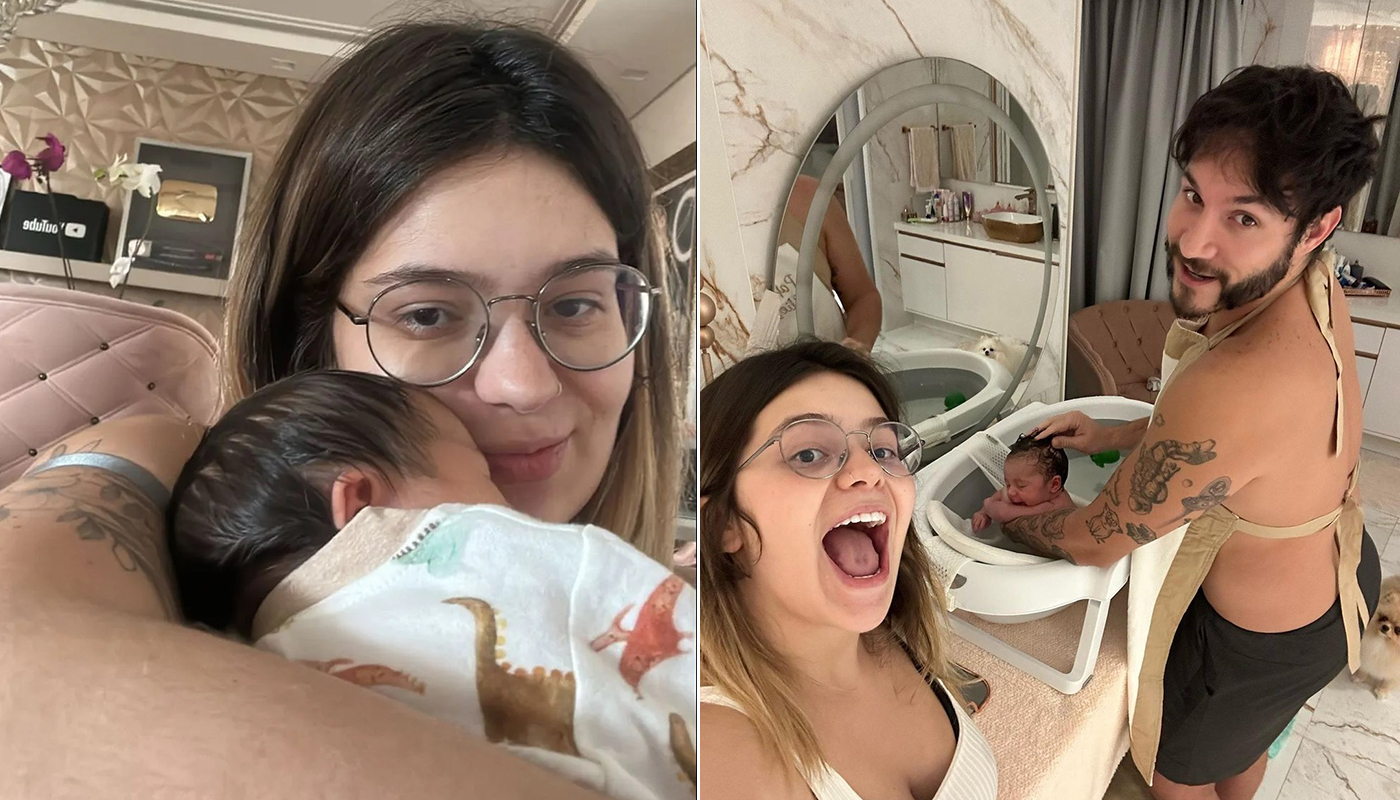 Viih Tube, Eliezer e a pequena Lua di Felice