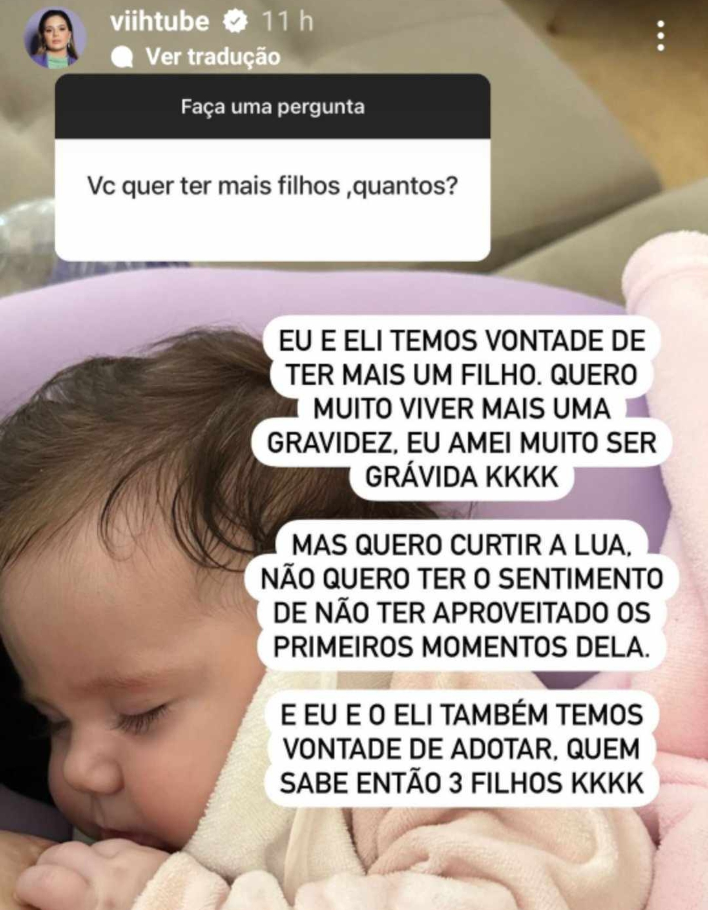 Viih Tube via Stories