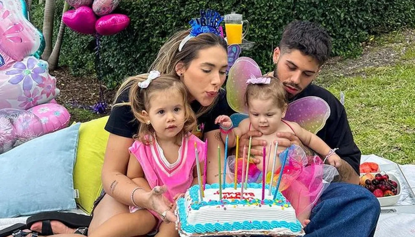 Virginia e Zé Felipe comemoram 7 meses de Maria Flor