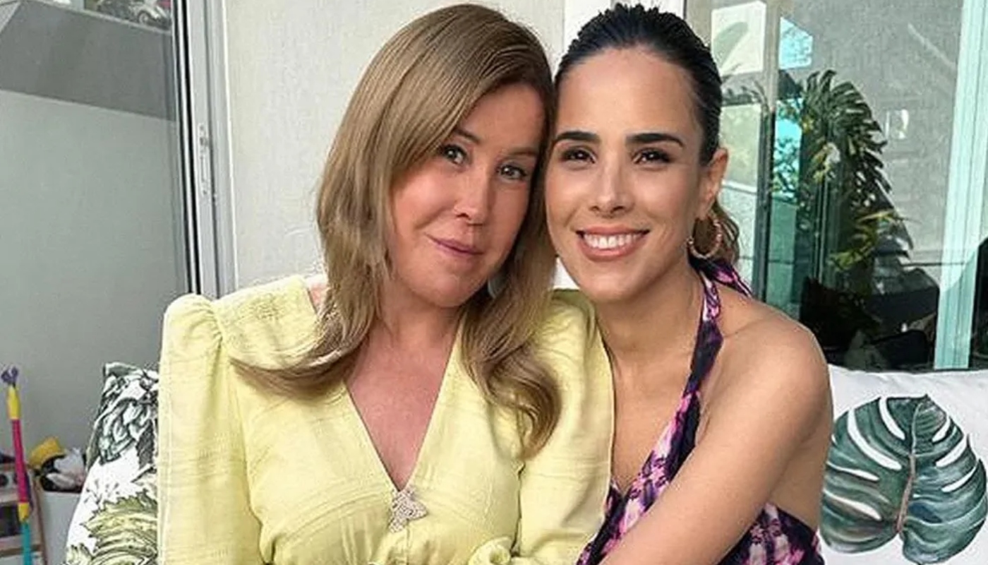 Wanessa Camargo com a mãe Zilu Godoi