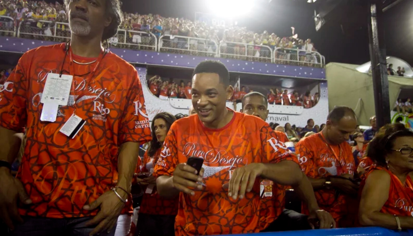 Will Smith já curtiu Carnaval no Brasil
