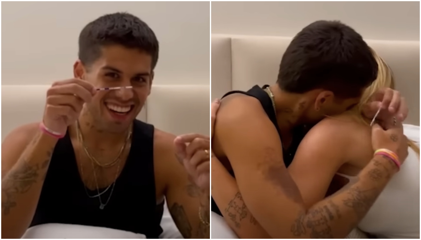 Zé Felipe descobre 3ª gestação de Virginia