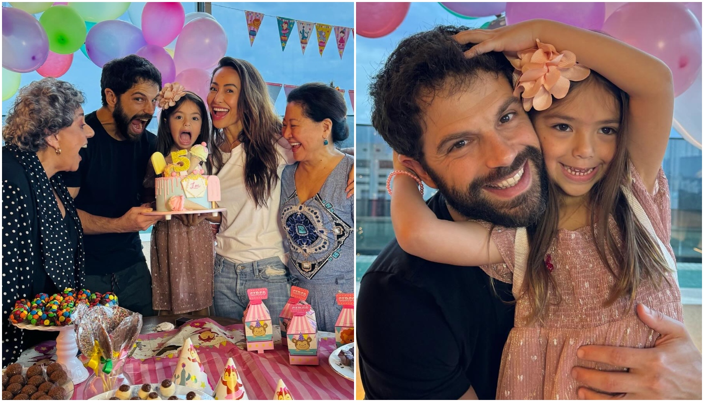 Festa de Zoe também reuniu as avós da menina, Leda Nagle e Kika Sato