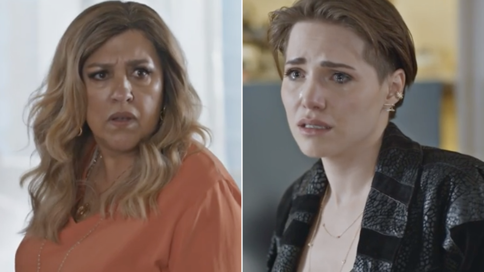 Zoé (Regina Casé) e Vanessa (Letícia Colin)